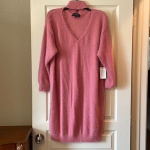 NWT ELOQUII Pink Sweater Dress